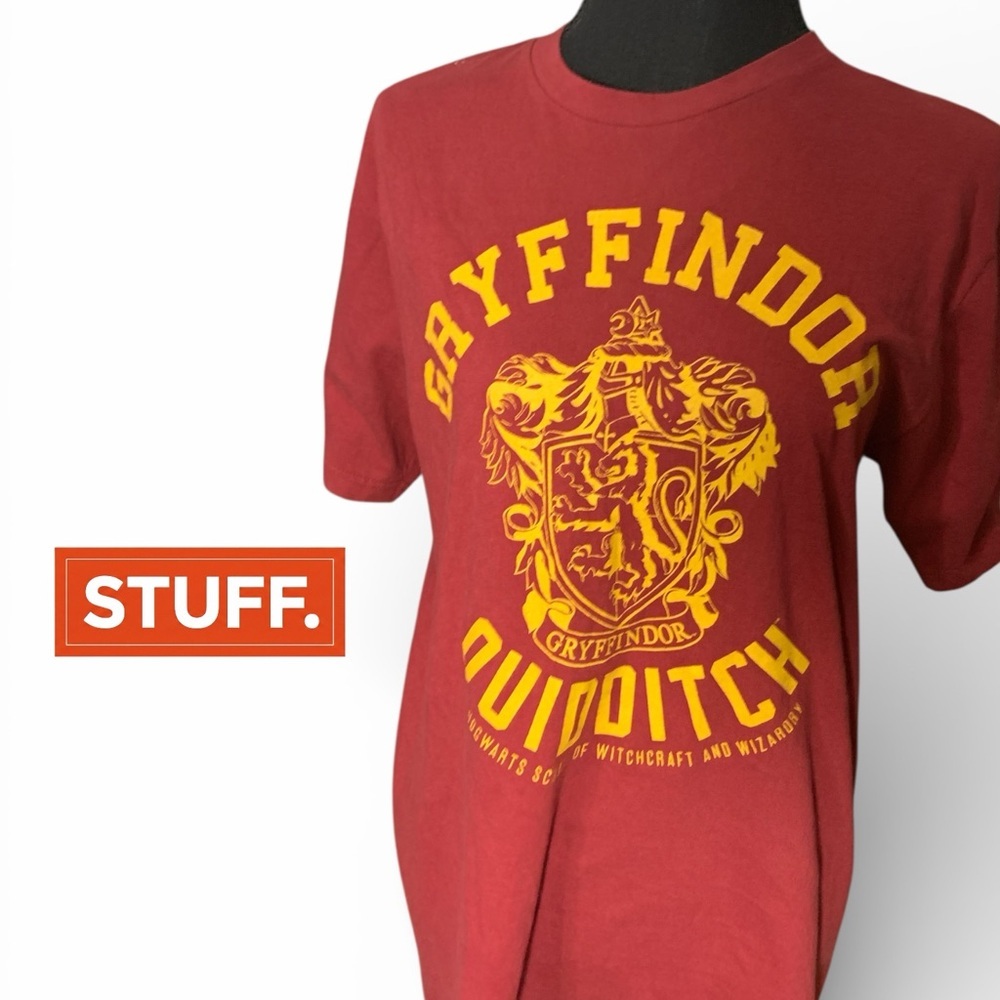 Gryffindor Quidditch Men's T-Shirt - Red and Yellow (item#10159)